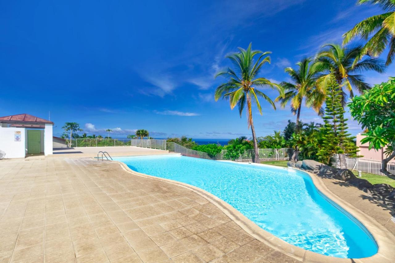 Cuty - Bel Et Spacieux Apt Avec Magnifique Vue Mer Et Piscine Saint Gilles Les Bains Exteriér fotografie